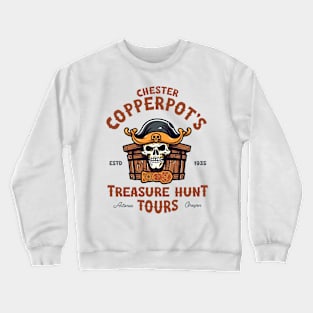 Chester Copperpot's Treasure Hunt Tours Crewneck Sweatshirt